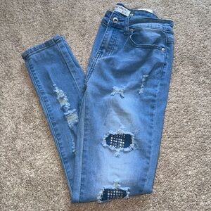 Rhinestone Jeans!